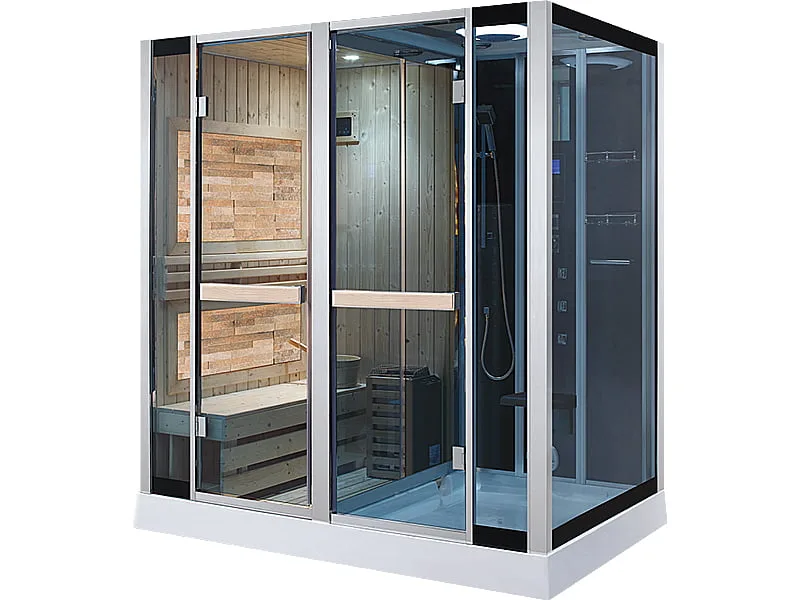 Mặt Trước Phòng Xông Hơi Khô Ướt Kết Hợp Đế Acrylic Rudylux Rd-8873 1600 X 1200