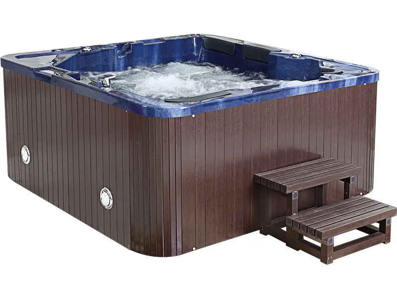 Mặt Trước Bồn Tắm Jacuzzi Massage Acrylic Rudylux Rd-2201 Vuông Độc Lập