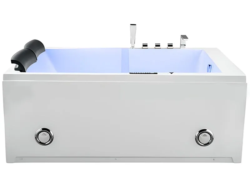 Bồn Tắm Nằm Đôi Massage Acrylic Govern Js-903 Chữ Nhật Góc 1 Mặt Trước Bồn Tắm Nằm Đôi Massage Acrylic Govern Js-903 Chữ Nhật Góc