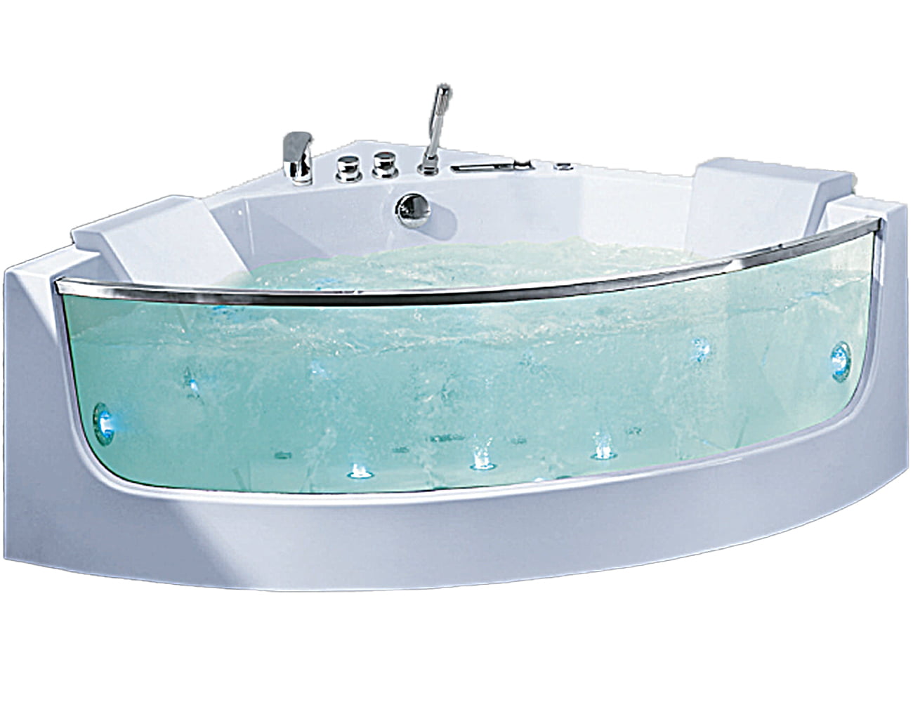 Mẫu bồn tắm tam giác HomeStory là sự lựa chọn độc đáo và hiện đại cho không gian phòng tắm của bạn.