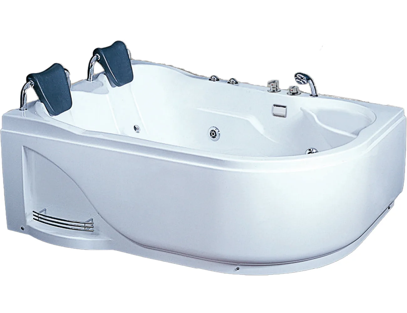 Bồn Tắm Nằm Đôi Massage Acrylic Rudylux RD-2770 Chữ Nhật Góc 1 Mặt Trước Bồn Tắm Nằm Đôi Massage Acrylic Rudylux RD-2770 Chữ Nhật Góc