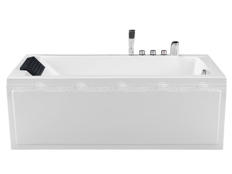 Bồn Tắm Nằm Đơn Acrylic Govern Js-0745 Chữ Nhật Góc 1 Mặt Trước Bồn Tắm Nằm Đơn Acrylic Govern Js-0745 Chữ Nhật Góc