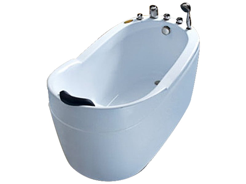 Bồn Tắm Nằm Đơn Acrylic Govern JS-0921 Oval Độc Lập 1 Mặt Trước Bồn Tắm Nằm Đơn Acrylic Govern JS-0921 Oval Độc Lập