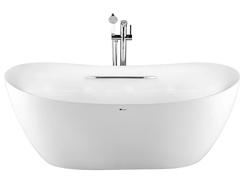 Bồn Tắm Nằm Đơn Acrylic Govern K-8182 Oval Độc Lập 1 Mặt Trước Bồn Tắm Nằm Đơn Acrylic Govern K-8182 Oval Độc Lập