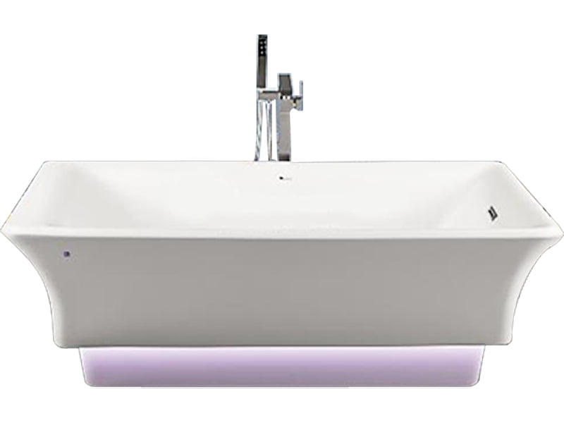 Mặt Trước Bồn Tắm Nằm Đơn Acrylic Govern K-8183 Chữ Nhật Độc Lập