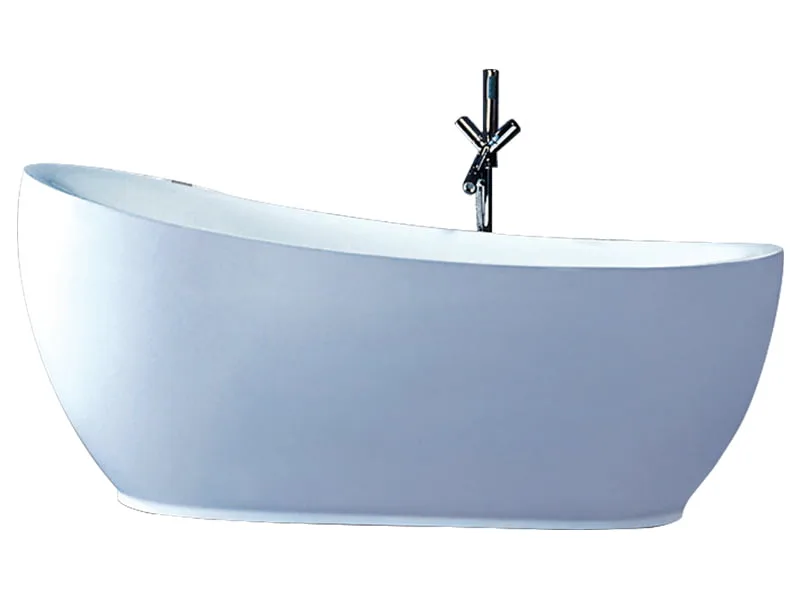 Mặt Trước Bồn Tắm Nằm Đơn Acrylic Rudylux Rd-004 Oval Độc Lập