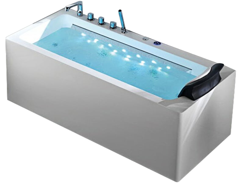 Bồn Tắm Nằm Đơn Massage Acrylic Govern Js-6009-1 Chữ Nhật Góc 1 Mặt Trước Bồn Tắm Nằm Đơn Massage Acrylic Govern Js-6009-1 Chữ Nhật Góc