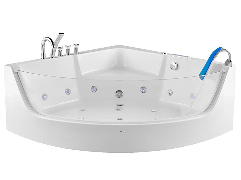 Bồn Tắm Nằm Đơn Massage Acrylic Govern Js-6202 Tam Giác Góc 1 Mặt Trước Bồn Tắm Nằm Đơn Massage Acrylic Govern Js-6202 Tam Giác Góc