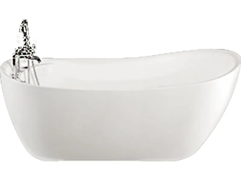 Bồn Tắm Nằm Đơn Massage Acrylic Govern Js-6209 Oval Độc Lập 1 Mặt Trước Bồn Tắm Nằm Đơn Massage Acrylic Govern Js-6209 Oval Độc Lập