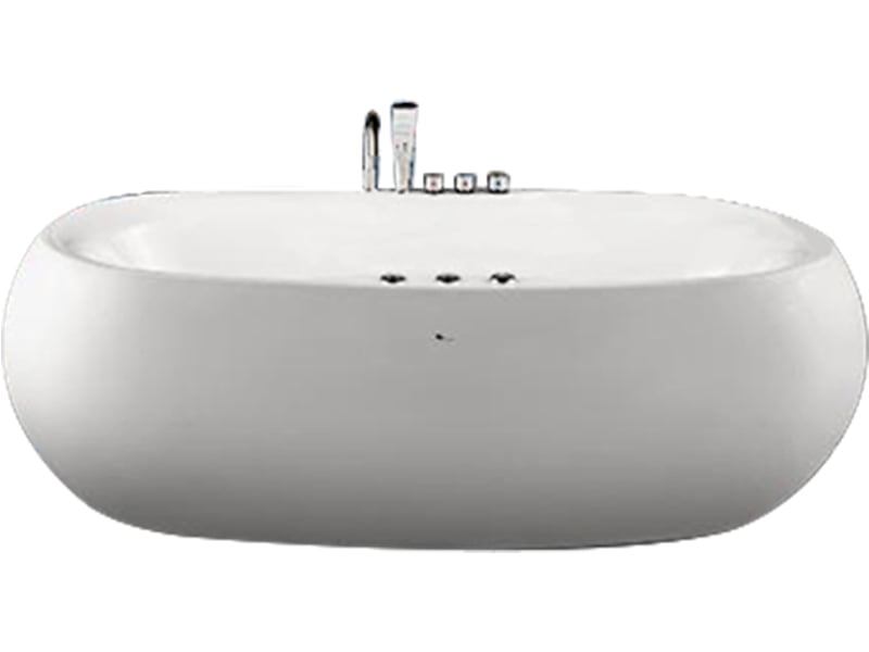 Bồn Tắm Nằm Đơn Massage Acrylic Govern Js-6210 Oval Độc Lập 1 Mặt Trước Bồn Tắm Nằm Đơn Massage Acrylic Govern Js-6210 Oval Độc Lập