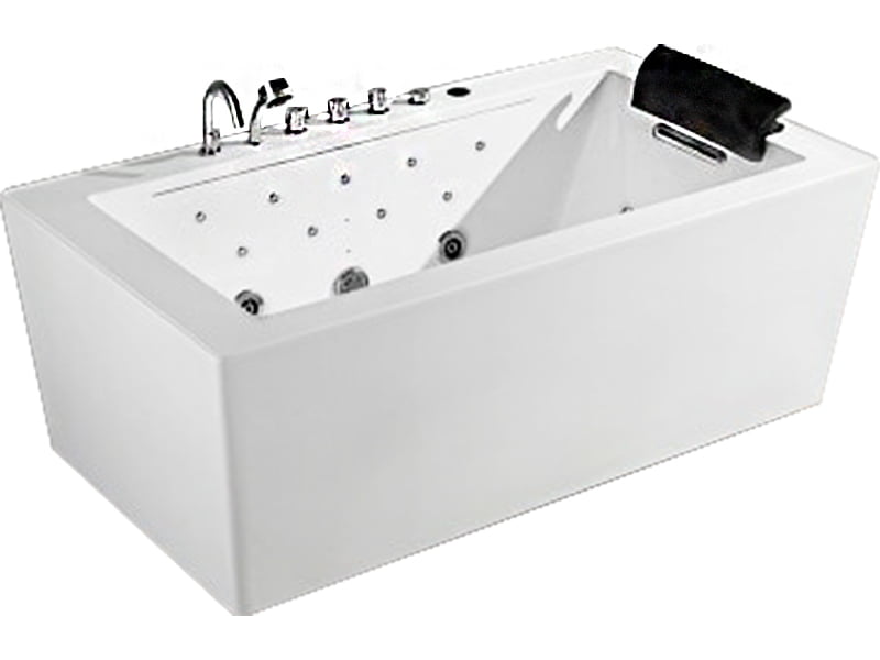 Bồn Tắm Nằm Đơn Massage Acrylic Govern K-8013 Chữ Nhật Độc Lập 1 Mặt Trước Bồn Tắm Nằm Đơn Massage Acrylic Govern K-8013 Chữ Nhật Độc Lập