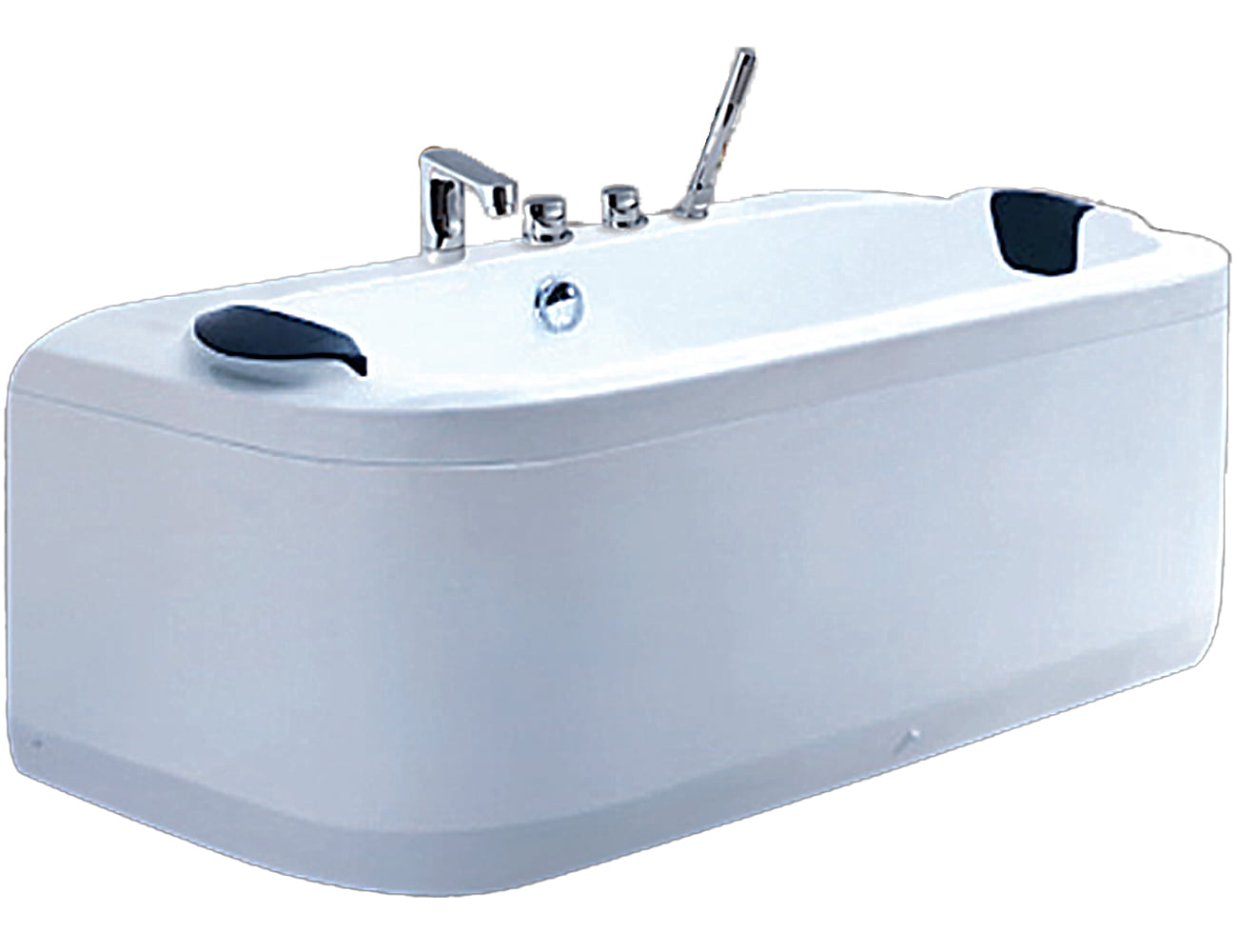 Mặt Trước Bồn Tắm Nằm Đơn Massage Acrylic Rudylux RD-0329 Chữ Nhật Góc