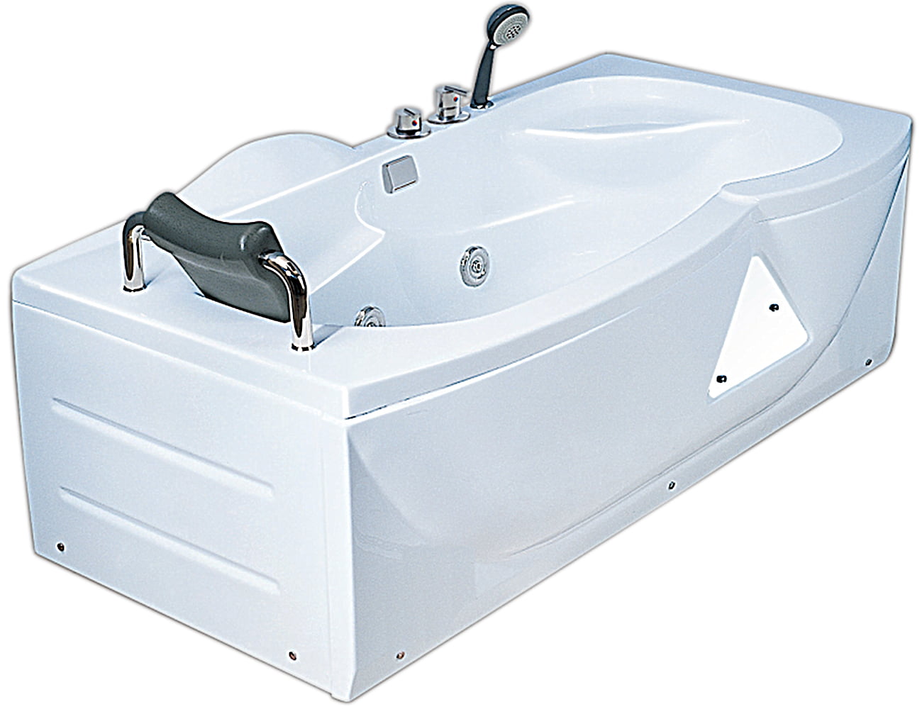 Bồn Tắm Nằm Đơn Massage Acrylic Rudylux Rd-8320 Chữ Nhật Góc 1 Mặt Trước Bồn Tắm Nằm Đơn Massage Acrylic Rudylux Rd-8320 Chữ Nhật Góc