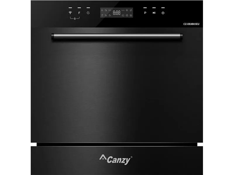 Mặt Trước Máy Rửa Chén Bát Âm Tủ Toàn Phần 8 Bộ Canzy Cz De8B05Eu