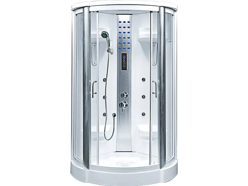 Mặt Trước Phòng Tắm Xông Hơi Ướt Đế Acrylic Rudylux Rd-8218F 1100 X 1100