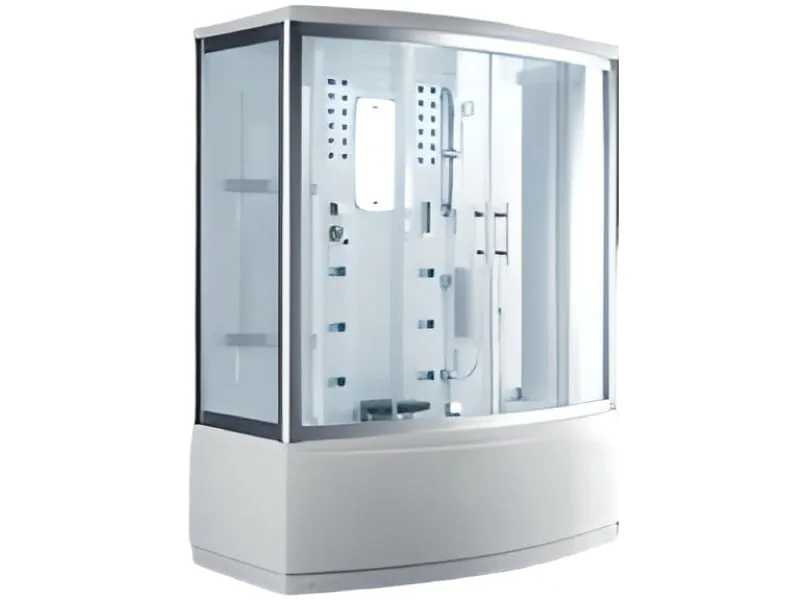 Mặt Trước Phòng Tắm Xông Hơi Ướt Bồn Acrylic Govern Js-0168 1710 X 870