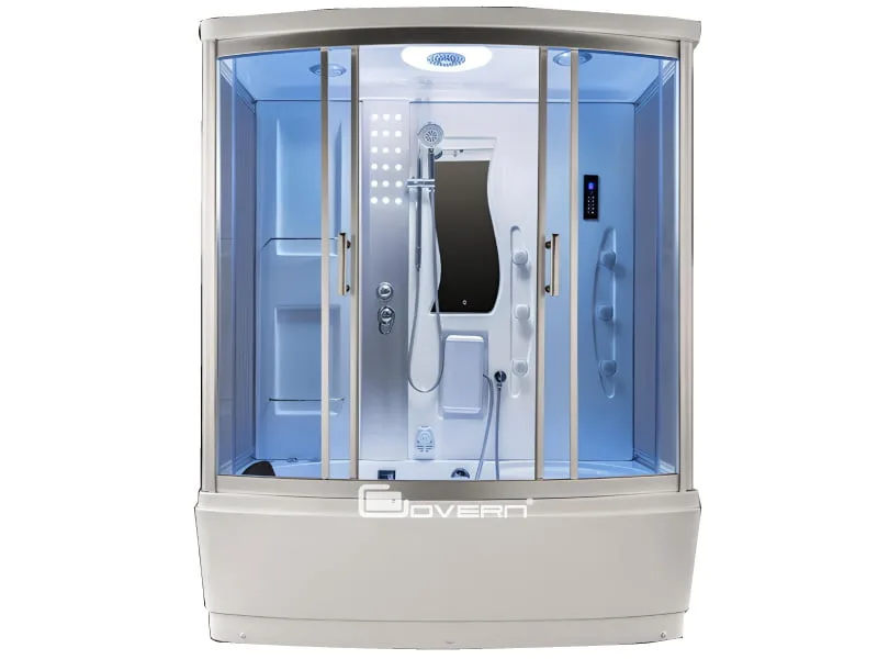 Mặt Trước Phòng Tắm Xông Hơi Ướt Bồn Acrylic Govern Js-0178 1710 X 870