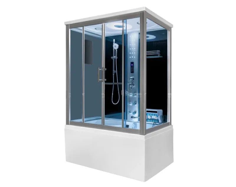 Phòng Tắm Xông Hơi Ướt Bồn Massage Acrylic Govern Js-0148 1400 X 850 1 Mặt Trước Phòng Tắm Xông Hơi Ướt Bồn Massage Acrylic Govern Js-0148 1400 X 850