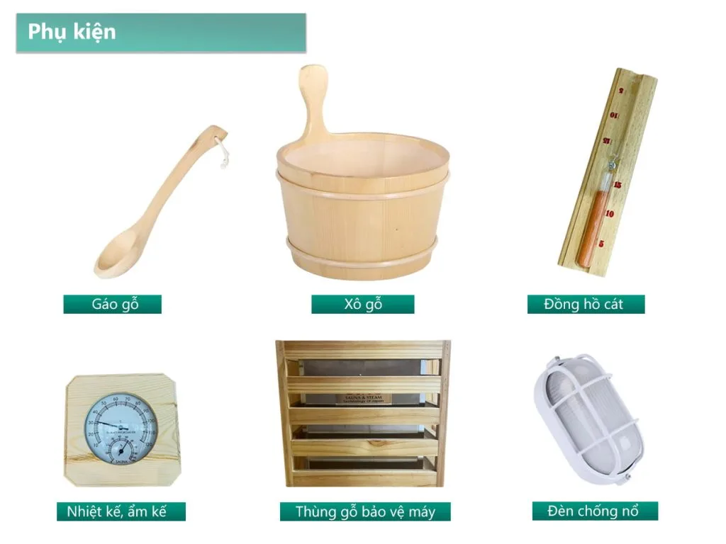 Phòng Xông Hơi Khô Gỗ Thông 1 Người 1000 X 1000 3 Phụ Kiện Phòng Xông Hơi