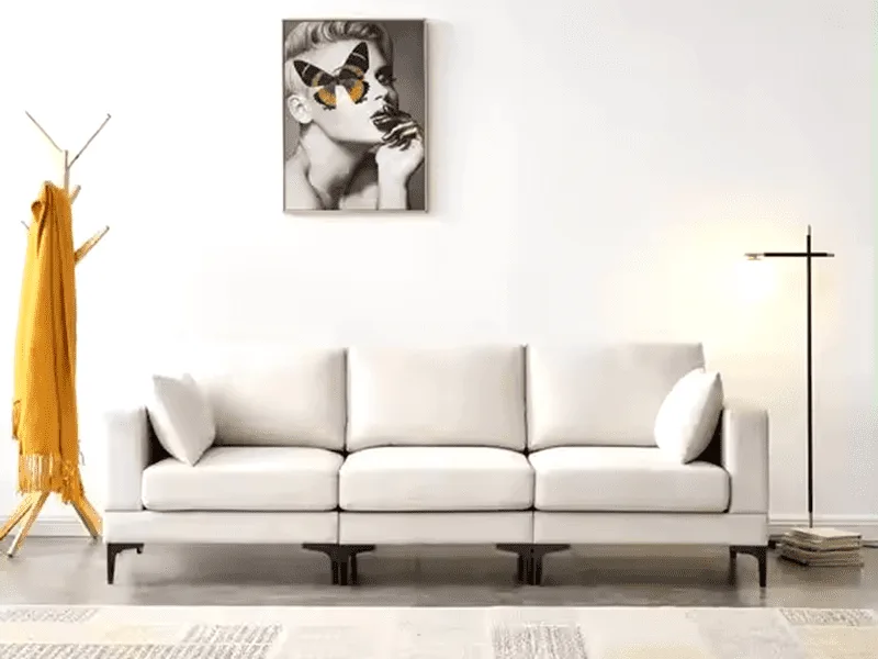 Ghế Sofa Băng Bọc Da HomeStory HS-933