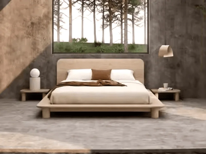 Mặt Trước Giường Ngủ Homestory Hs-902