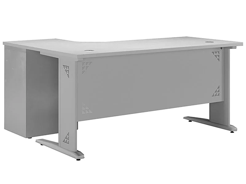 Bàn Làm Việc Chân Sắt Chữ L Hòa Phát Hu1612L22 1 Mặt Trước Bàn Làm Việc Chân Sắt Chữ L Hòa Phát Hu1612L22