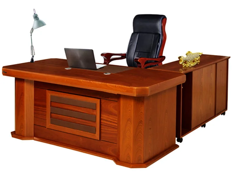 Mặt Trước Bàn Làm Việc Gỗ Chữ L Hòa Phát Dt1890V15