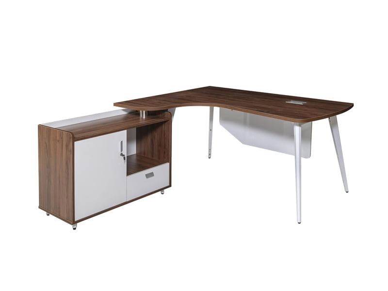 Bàn Làm Việc Gỗ Chữ L Hòa Phát Luxp160C10 1 Bàn Làm Việc Gỗ Chữ L Hòa Phát Luxp160C10