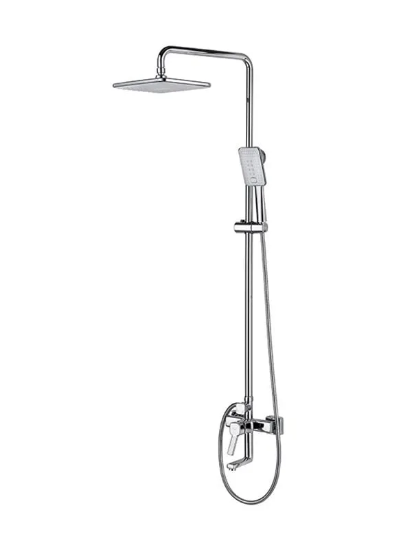 Bộ Sen Cây Nóng Lạnh Đồng Mạ Crom D&Amp;K Dk1493741B14 1 Mặt Trước Bộ Sen Cây Nóng Lạnh Đồng Mạ Crom D&Amp;K Dk1493741B14