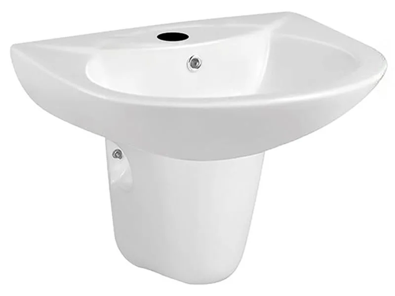 Bồn Rửa Mặt Treo Tường D&Amp;K Dk-L2205 1 Mặt Trước Bồn Rửa Mặt Treo Tường D&Amp;K Dk - L2205