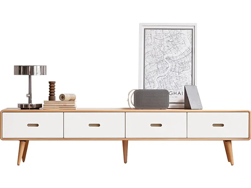 Mặt Trước Tủ Kệ Tivi Gỗ Sồi Hiện Đại Go Home Ghs-3517