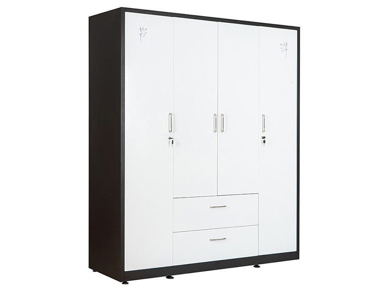 Mặt Trước Tủ Quần Áo Sắt 4 Cánh Hòa Phát Tu20B3C4