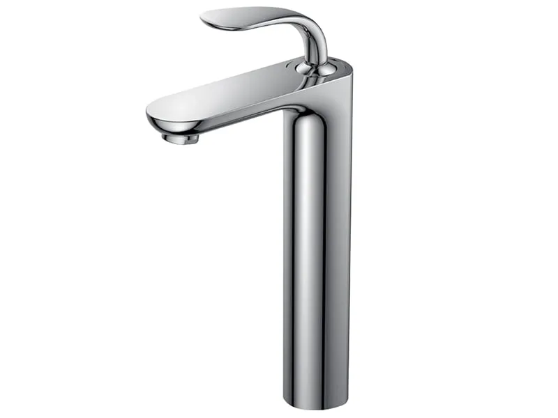 Vòi Lavabo Nóng Lạnh D&Amp;K Dk1022041 Mặt Trước Vòi Lavabo Nóng Lạnh Đồng Mạ Crom D&Amp;K Dk1022041