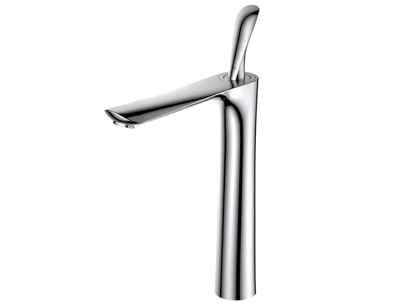 Vòi Lavabo Nóng Lạnh D&Amp;K Dk1032041 Mặt Trước Vòi Lavabo Nóng Lạnh Đồng Mạ Crom D&Amp;K Dk1032041