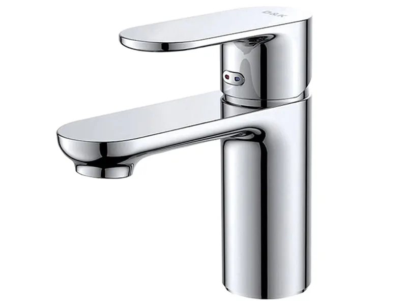 Vòi Lavabo Nóng Lạnh Đồng Mạ Crom D&Amp;K Dk1252101 1 Mặt Trước Vòi Lavabo Nóng Lạnh Đồng Mạ Crom D&Amp;K Dk1252101