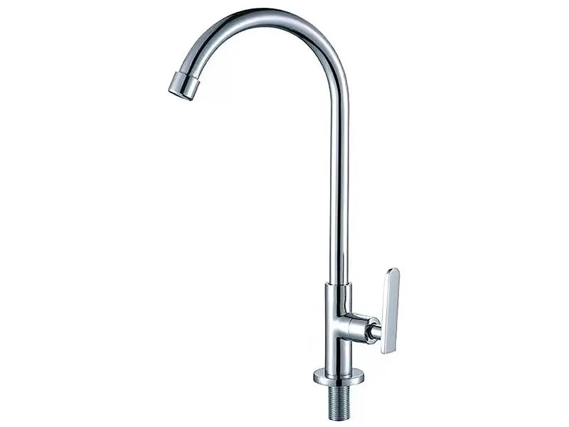 Vòi Rửa Chén Lạnh Đồng Mạ Crom D&Amp;K Dk1972401 1 Mặt Trước Vòi Rửa Chén Lạnh Đồng Mạ Crom D&Amp;K Dk1972401