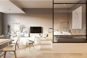 Thiết Kế Nội Thất Căn Hộ Dịch Vụ 5 - Can Ho Dich Vu Mini 2