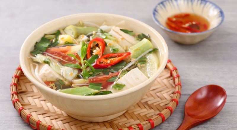 Cách Nấu Canh Chua Chay Thanh Đạm, Đơn Giản Tại Nhà 1 - Canh Chua Chay