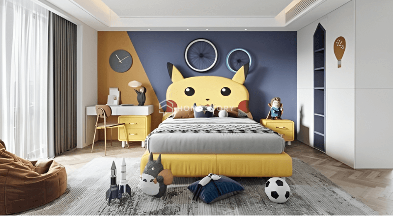 Thiết Kế Phòng Ngủ Bé Trai Hiện Đại, Đẹp Và Đơn Giản 1 Phòng Ngủ Bé Trai Hiện Đại