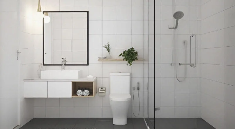 Mẫu Thiết Kế Phòng Tắm Nhỏ 3M2 Đẹp Và Tối Ưu 1 Phòng Tắm Nhỏ 3M2