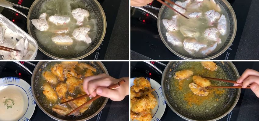 Thế giới ẩm thực: Cách làm cánh gà chiên nước mắm thấm vị, ăn không ngừng đũa Chien-canh-ga