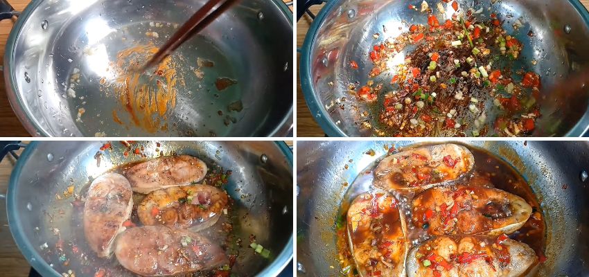 Thế giới ẩm thực: Cách làm cá hú kho tiêu đậm đà, đưa cơm Image6-3
