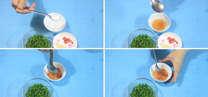 Thế giới ẩm thực: Hết sạch nồi cơm với cách làm cà tím nướng mỡ hành cực ngon Pha-nuoc-mam-de-lam-ca-tim-nuong-mo-hanh