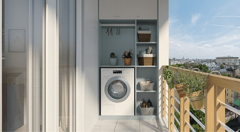 Tận Dụng Ban Công Chung Cư