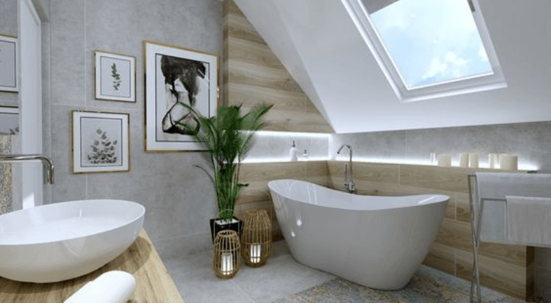 Gần Gũi Thiên Nhiên Mỗi Ngày Với Mẫu Phòng Tắm Có Cửa Sổ 1 Phòng Tắm Có Cửa Sổ