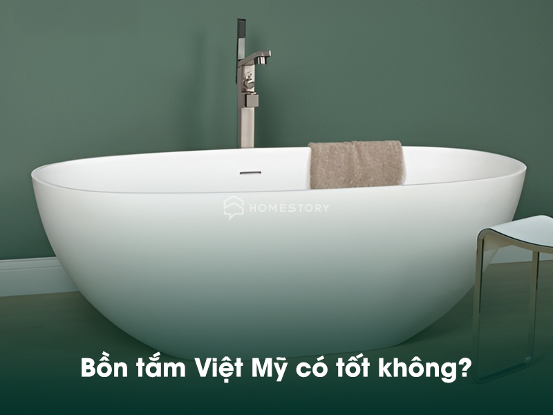 Bồn tắm Việt Mỹ có tốt không? Cùng điểm qua những lợi thế của sản phẩm này