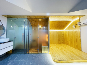 Ý Tưởng Thiết Kế Phòng Xông Hơi Massage Gia Đình, Spa Đẹp 58 - Cong Trinh Phong Xong Hoi Da Lam 3