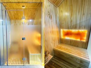 Ý Tưởng Thiết Kế Phòng Xông Hơi Massage Gia Đình, Spa Đẹp 64 - Cong Trinh Phong Xong Hoi Da Lam 7