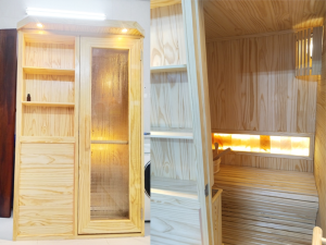 Ý Tưởng Thiết Kế Phòng Xông Hơi Massage Gia Đình, Spa Đẹp 62 - Cong Trinh Phong Xong Hoi Da Lam 8