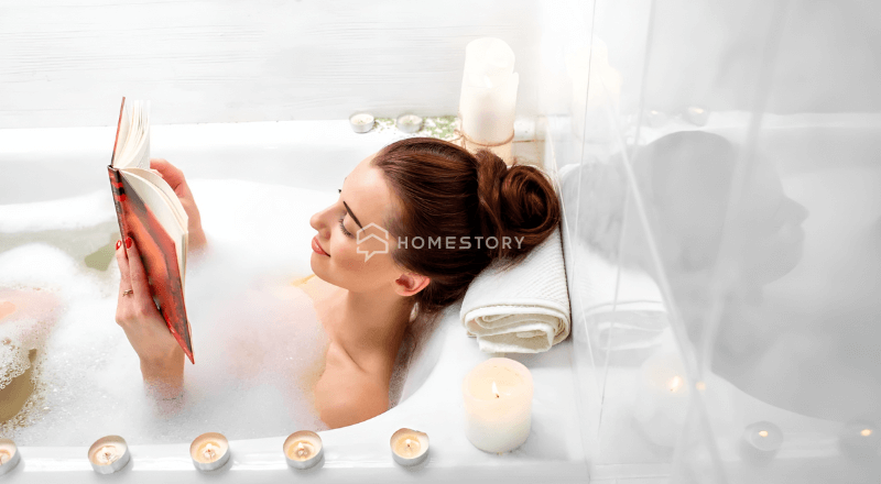 Ngâm Bồn Tắm Với Gì